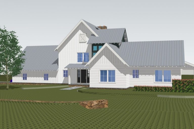 Farmhouse Crosspond Farm WESKetch Architecture and Construction